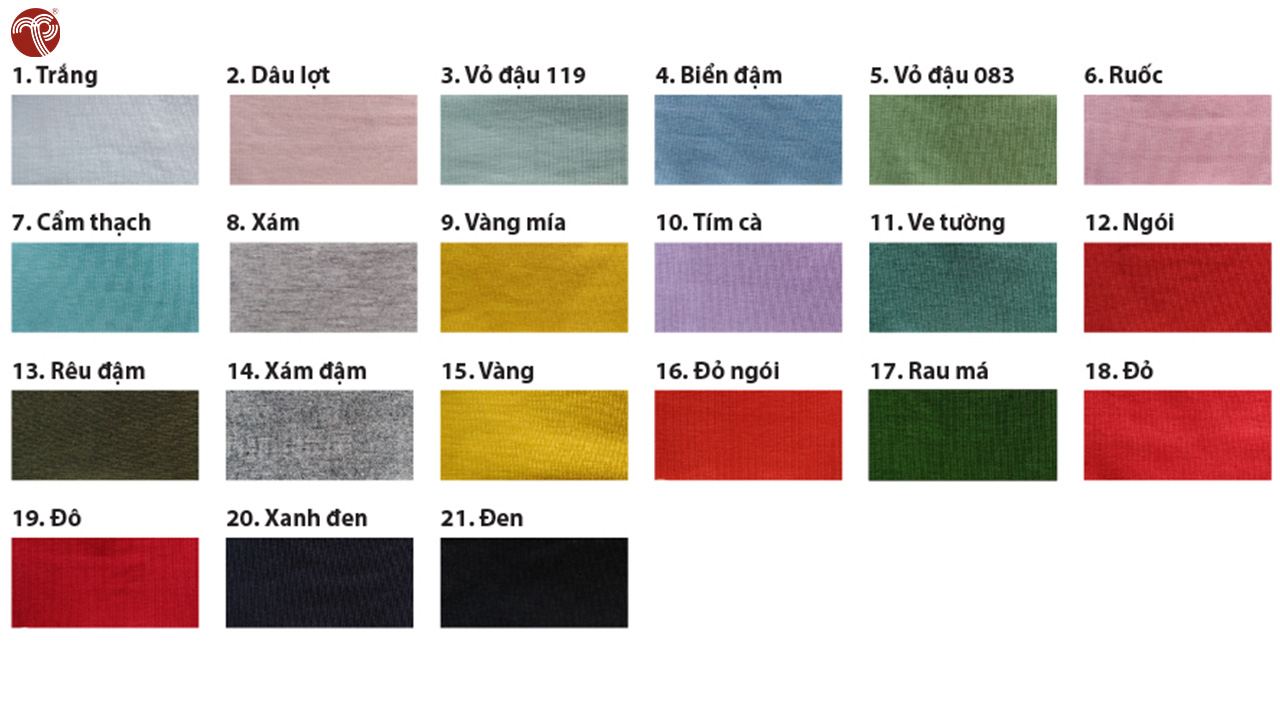 Các chất liệu vải cao cấp được dùng để may áo thun