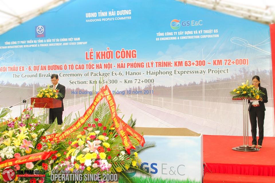 Khởi công dự án đường cao tốc Hà Nội - Hải Phòng - gói EX6 11