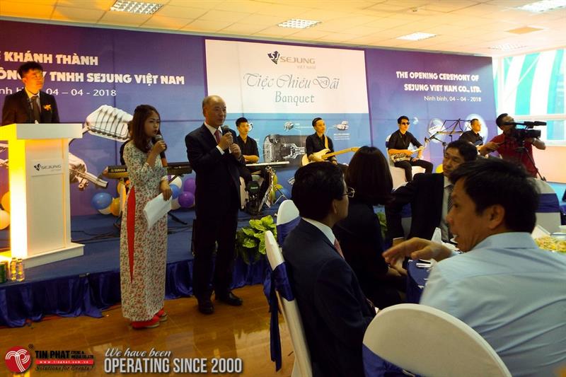 Tổ chức sự kiện Hàn Quốc khánh thành Sejung Việt Nam 19