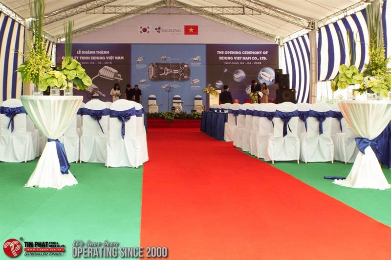 Tổ chức sự kiện Hàn Quốc khánh thành Sejung Việt Nam 4