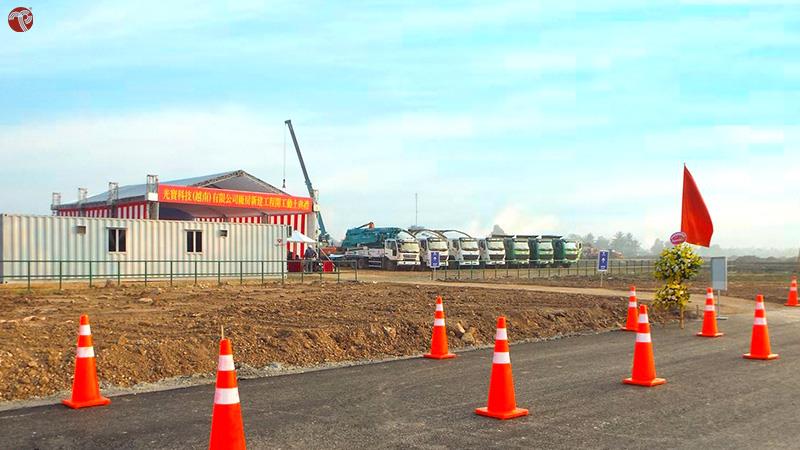 Groundbreaking ceremony for the construction of a new factory of Lite-On Vietnam Co., Ltd