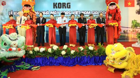 Inauguration of KORG Vietnam Factory Phase 2
